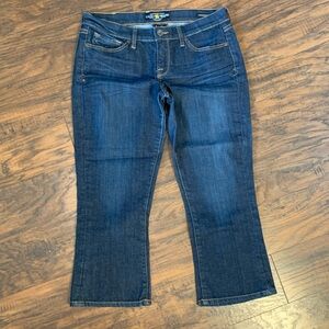 Vintage LUCKY BRAND Charlie Baby Boot Crop Jeans